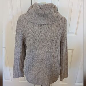 Anthropologie Maeve Thick Soft Turtleneck Chunky Sweater Womens Size SM Pullover